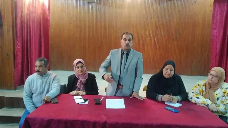 تعليم الخانكة يستعد لإمتحانات شهر نوفمبر