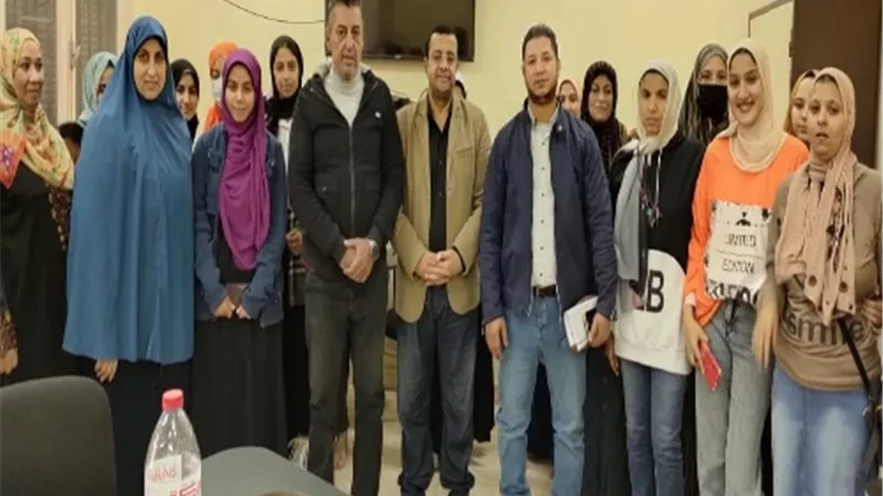 تنفيذ الدورات التدريبية الحرفية في مركز شباب اسنيت بالقليوبية.. صور