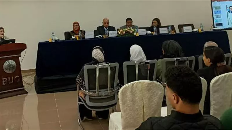 كواليس وتوصيات مؤتمر المناخ فى كلية اللغات والترجمة جامعة بدر.. صور