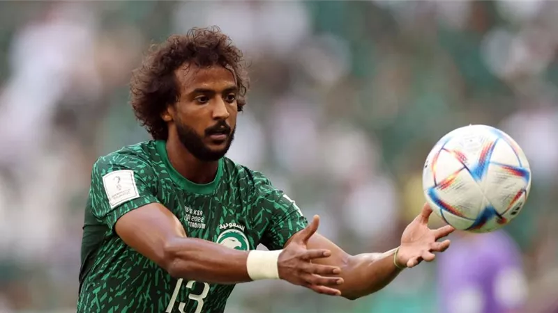 المنتخب السعودي يكشف أخر تطوارت إصابة الشهرانى