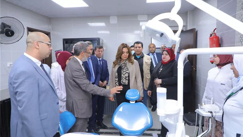 محافظ دمياط تفتتح مركز صحة الأسرة بمدينة دمياط