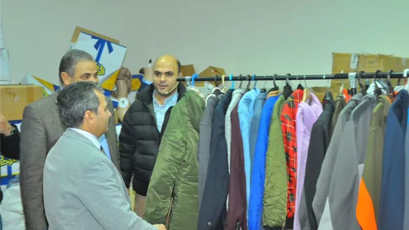 رئيس جامعة كفرالشيخ : معرض «دكان الفرحة» إحدى ثمار 