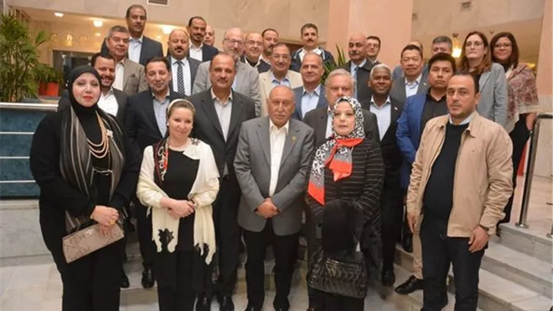 درع غرفة الإسماعيلية هدية لسفراء دول امريكا اللاتينية.صور