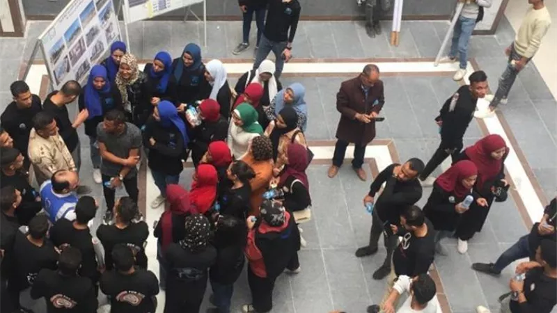 زيارة ميدانية لطلاب جنوب الوادي لمشروعات حياة كريمة