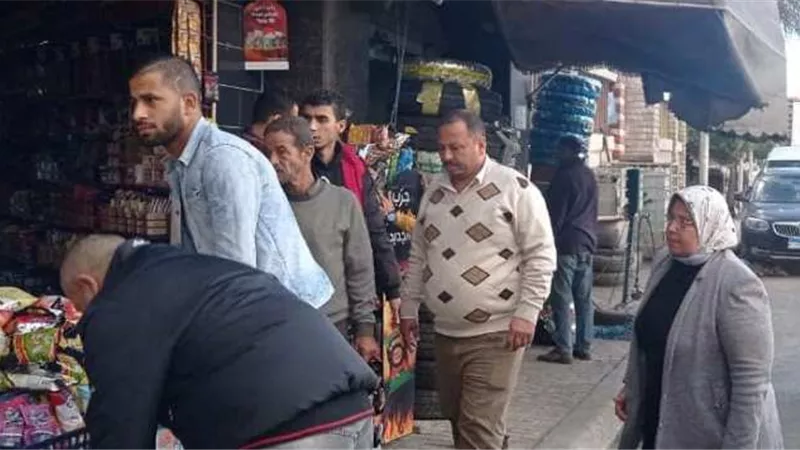 حملات متكررة للتصدى للمخالفات وتنفيذ القانون بالمنتزة