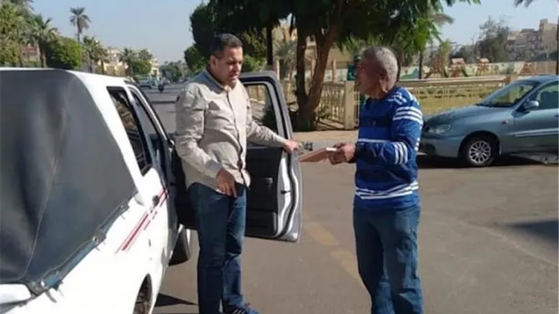 رئيس مدينة الأقصر يتفقد منظومة النظافة