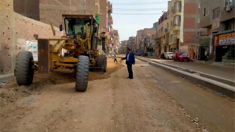 تطوير متفرعات منطقة الإسكان بالوراق والمنطقة الأثرية وعماني بالبدرش
