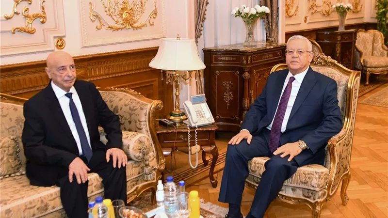 حنفي جبالي يلتقي رئيس مجلس النواب الليبي