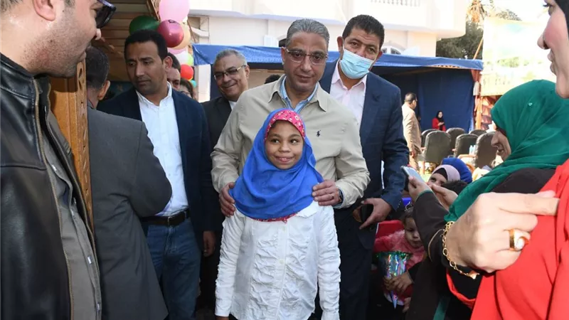 الأنصاري يكرم أبناء المحافظة بمنتخب مصر ثاني بطولة العالم لكرة اليد
