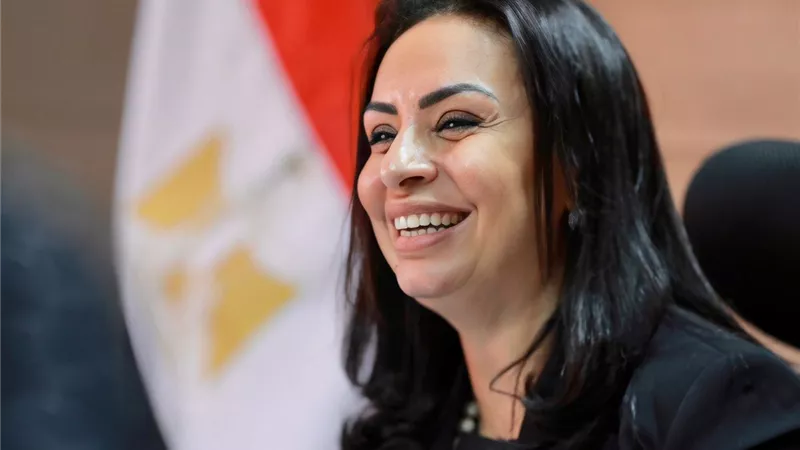 مايا مرسى تتقدم بالشكر لرئيس الجمهورية لدعمه الدائم للمرأة