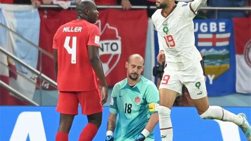 منتخب كندا يسجل الهدف الاول فى مرمى المغرب.. فيديو