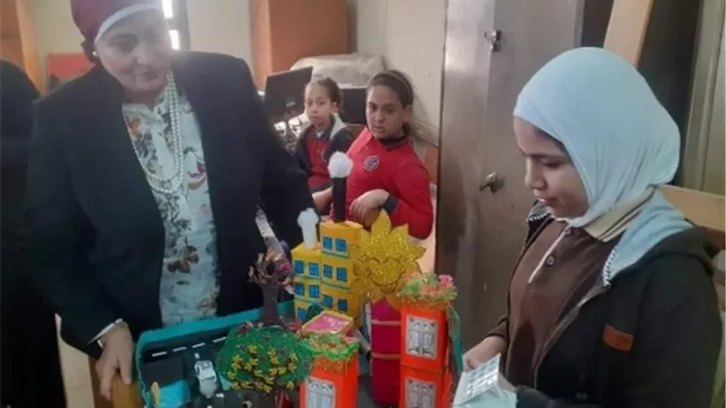 فوز طلاب غرب شبرا الخيمة بالمراكز الأولى في مسابقة المبتكر الصغير
