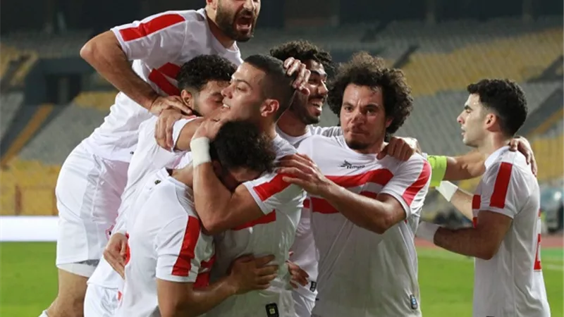 عمرو السيسي يحرز الهدف الثانى للزمالك أمام المصرى - فيديو