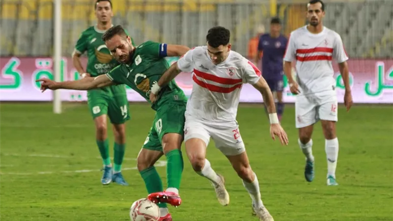 ملخص وأهداف مباراة الزمالك والمصرى 2 / 2 - شاهد