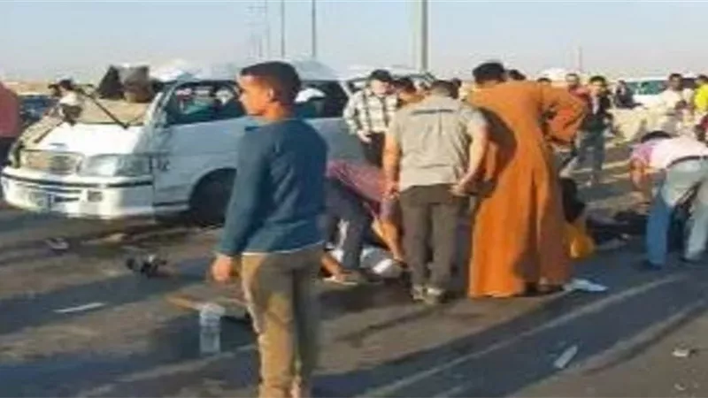 أسماء المتوفين والمصابين فى حادث التصادم بالاقصر