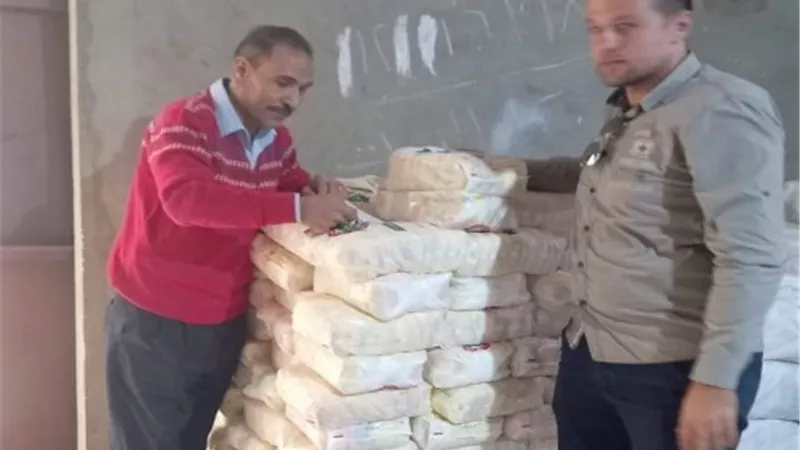 صحة القليوبية تضبط ملح الطعام غير مطابق للمواصفات القياسية