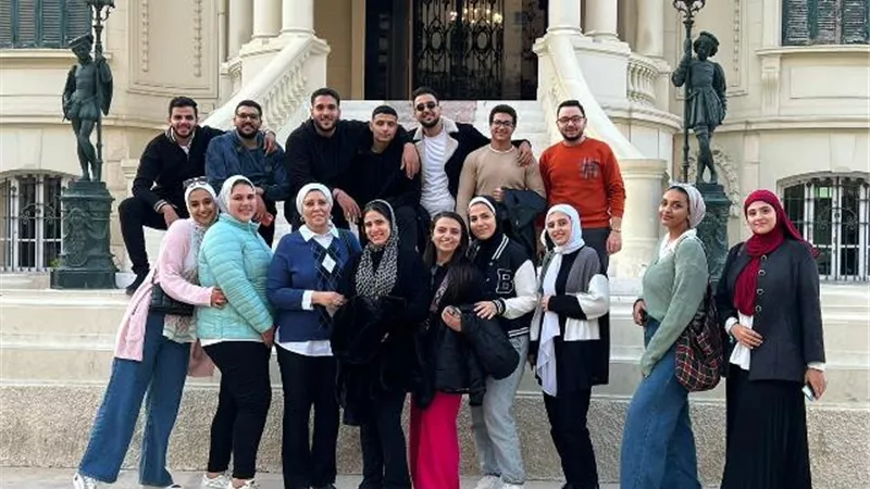 الفنون التطبيقية بجامعة بدر تنظم زيارة للطلاب فى أهم متحف مجوهرات