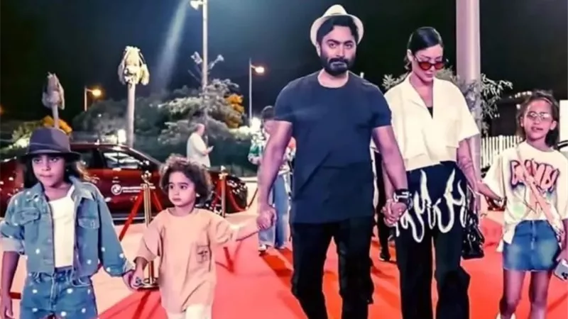 أحدث ظهور لاولاد تامر حسنى فى الاهرامات .. صور