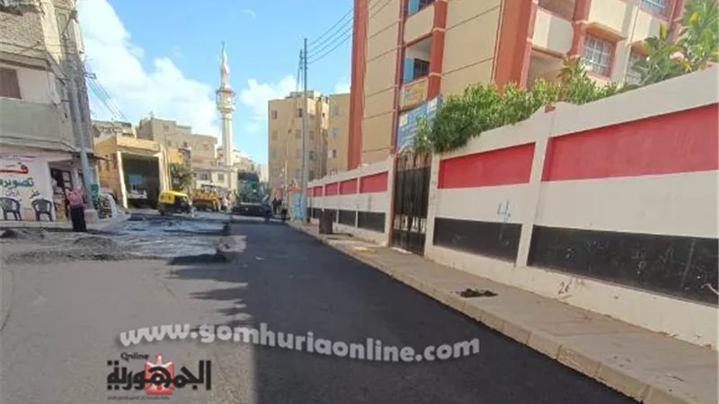 مشروع متكامل لرفع كفاءة الطرق الرئيسية بمدن دمياط