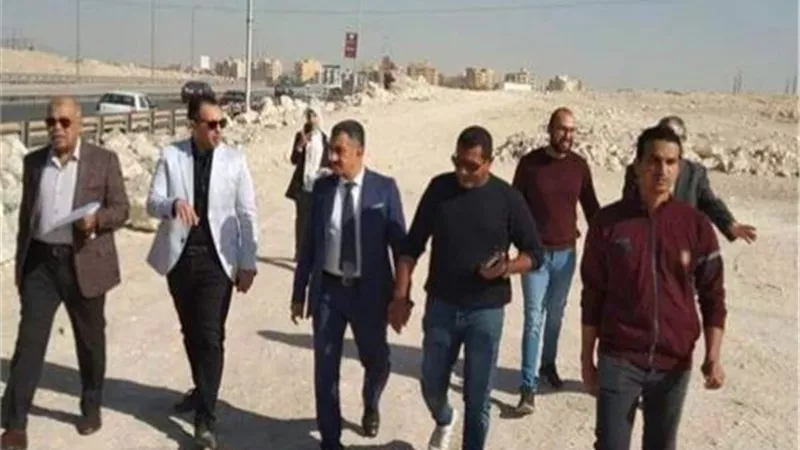 جهاز 15 مايو: بدء تطوير طريق الأوتوستراد من المدخل الشمالي