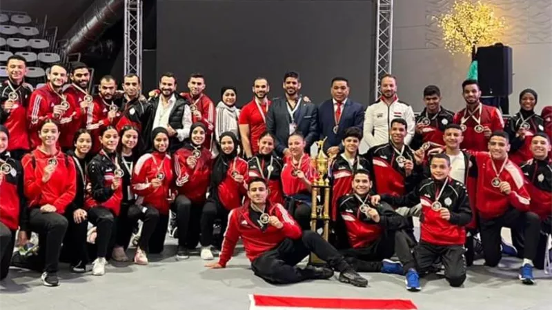 منتخب مصر للكاراتيه يعتلى صدارة البطولة الإفريقية بــ 32 ميدالية