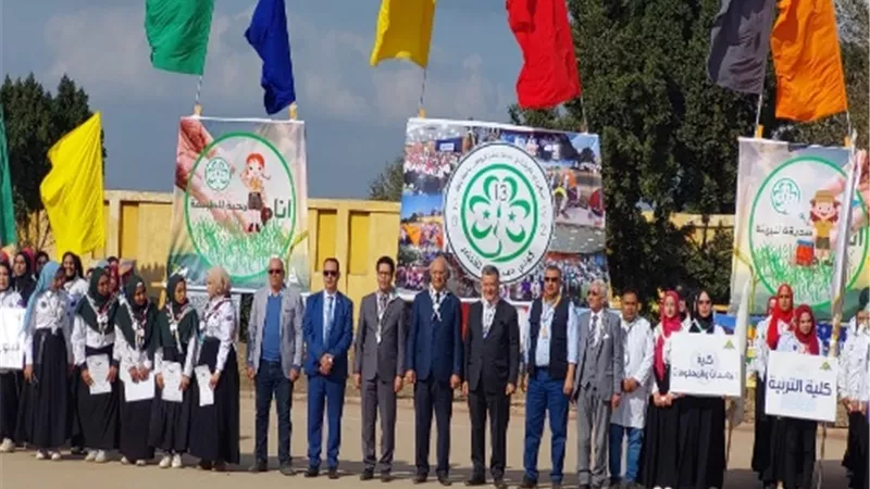 رئيس جامعة بنها يفتتح المهرجان الإرشادي الثالث عشر للجوالات