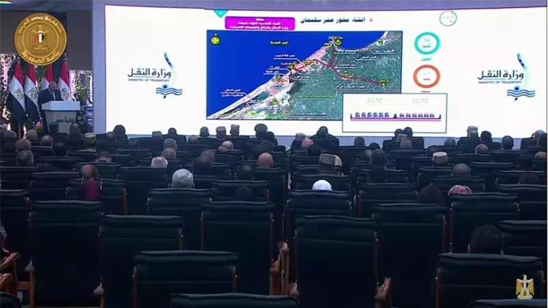 الرئيس السيسي يشهد افتتاح عدة مشروعات بالإسكندرية عبر 