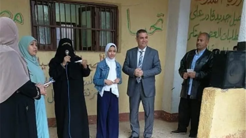 وكيل تعليم القليوبية يواصل جولاته التفقدية ويتابع مدارس طوخ