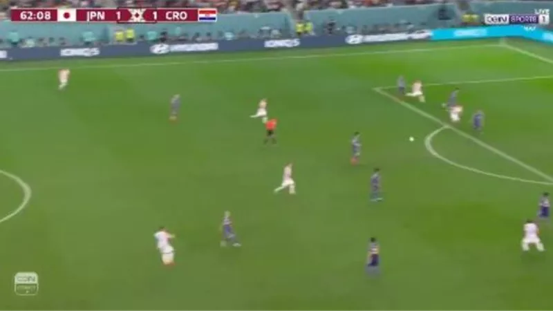 كأس العالم: اليابان تتعادل مع كرواتيا 1/1 فى الشوط الثانى ..فيديو
