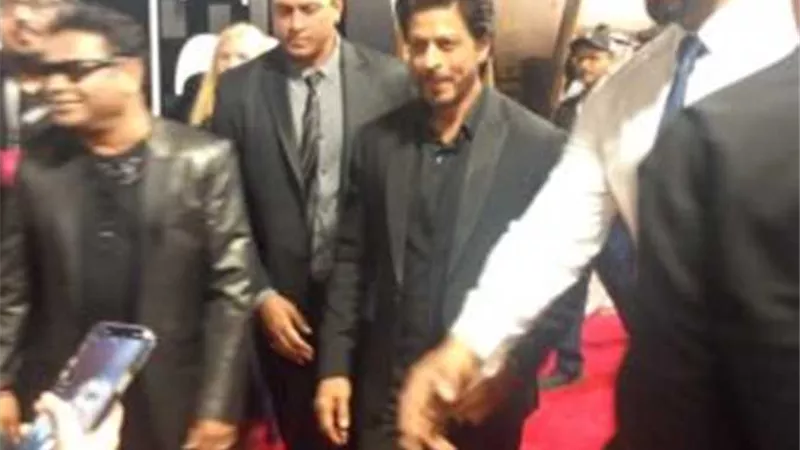 شاروخان بعد تكريمة بمهرجان الرياض : 