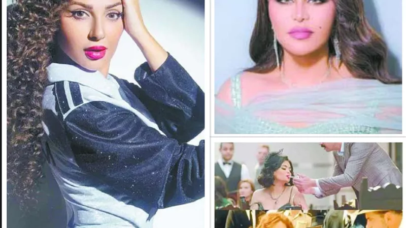 أسماء جلال تتصدر 