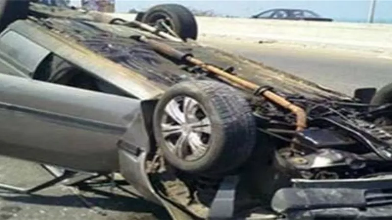 إصابة ٤ إثر إنقلاب سيارة فى مدينة الحسنة بوسط سيناء