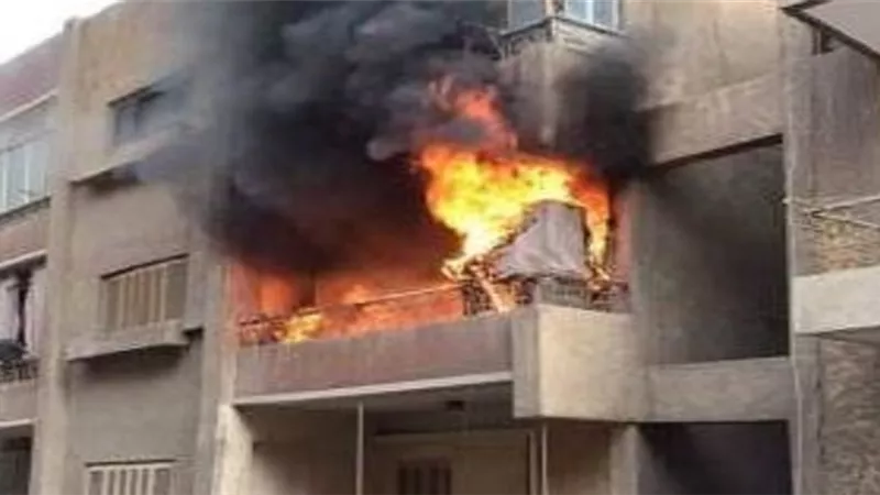 مصرع 3 أطفال وتفحم جثثهم داخل شقة سكنية بالإسكندرية