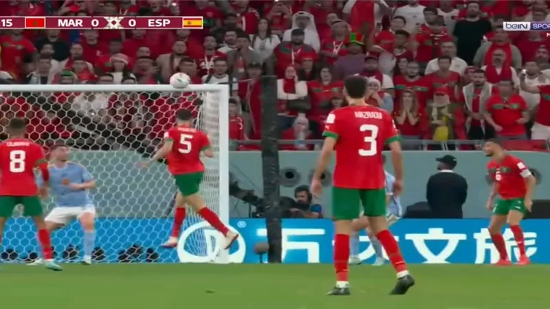 المغرب وأسبانيا بدون أهداف فى الشوط الأول .. وضياع هدف محقق للأسود