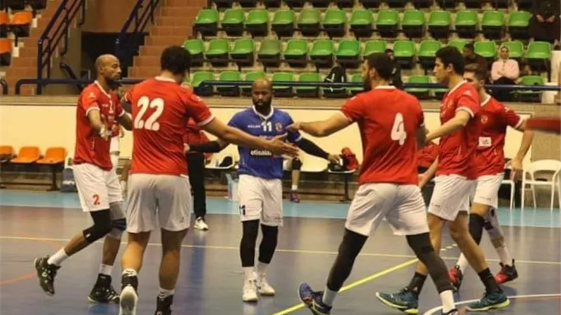 رجال طائرة الأهلي يفوز على بتروجت في الدوري