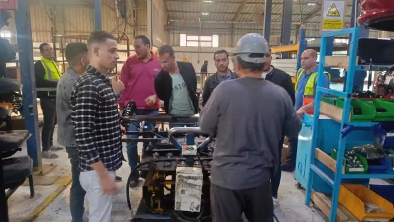 زيارات ميدانية لطلاب الدلتا التكنولوجية بالهيئات الصناعية