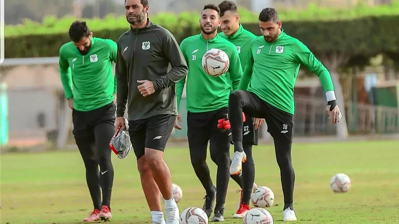 مران المصرى .. عبد المنصف مدربا للحراس استعدادا للبنك الأهلى