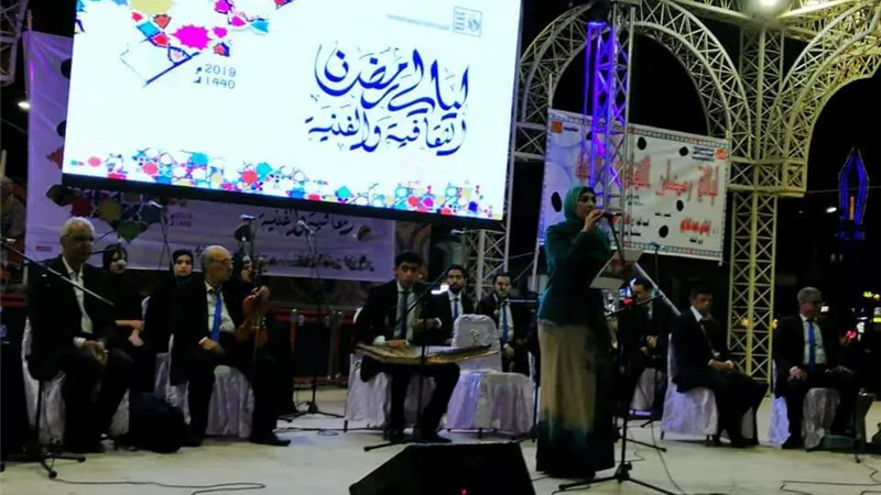 محافظ بورسعيد يشارك ليالى رمضان الفنية والثقافية.. صور