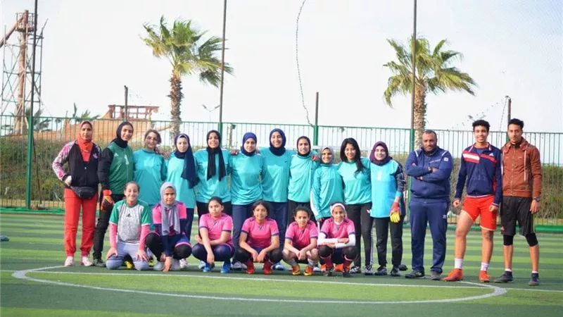 المركز الأول لقريق المريخ لكرة القدم النسائية فى الدورة الرمضانية ببورسعيد