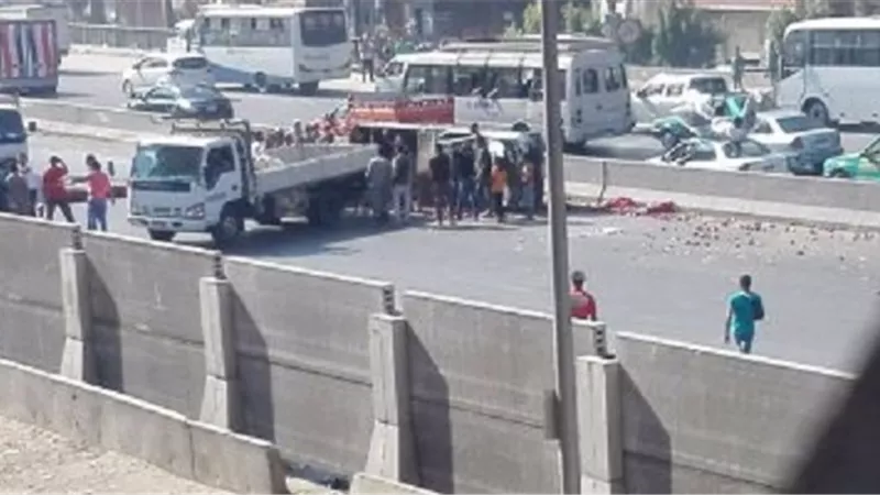 أصابة ٥ أشخاص فى حادثين ببنى سويف