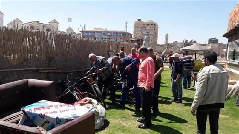 رئيس حى المناخ يقود حملات مكبرة لرفع الإشغالات