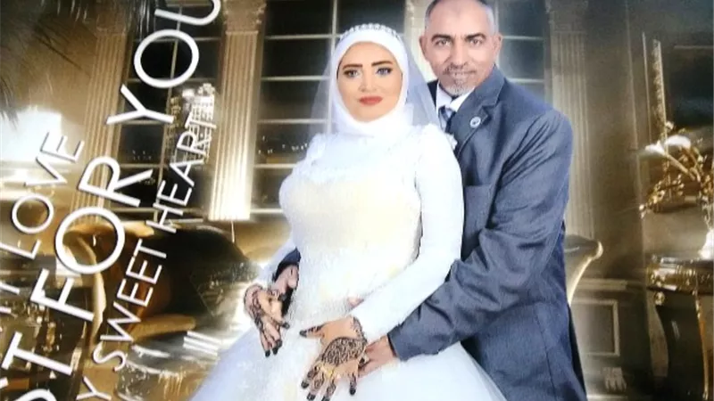 ألف مبروك الزفاف السعيد لشيرين عبدالفتاح وسيد أبوالمجد