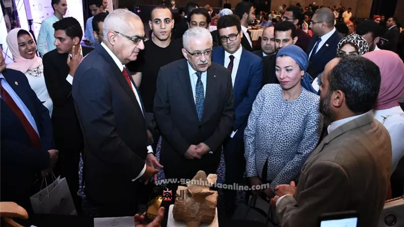 الاحتفال بافتتاح مركز جامعة المنصورة للحفريات الفقارية