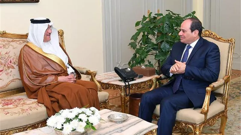 الرئيس يؤكد تضامن مصر مع السعودية ضد محاولات تهديد امن الخليج