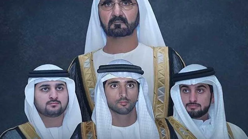 بمناسبة عقد قران ثلاثة من أبنائه.. حاكم دبى ينشر قصيدة 