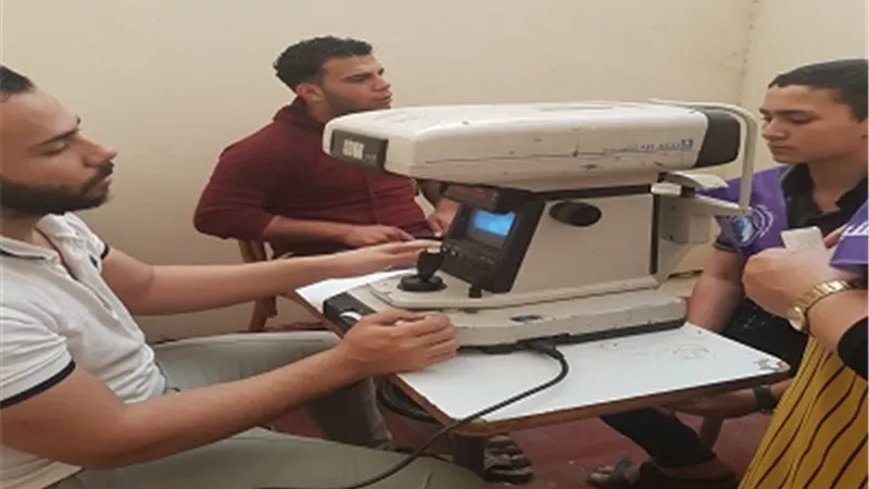 مستقبل وطن يواصل تنظيم القوافل الطبية للعيون بكفرالشيخ