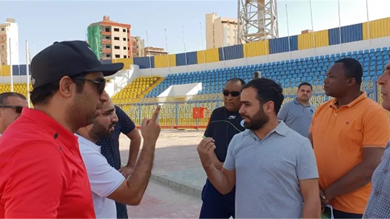 رئيس الوزراء ووزير الرياضة يتفقدان اعمال تطوير استاد الاسماعيلية غداً