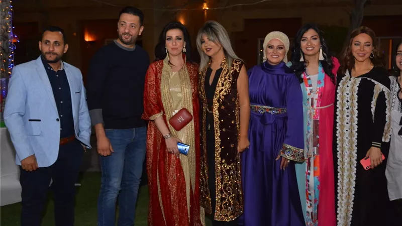 بالصور .. نجوم الفن والرياضة والإعلام في إفطار لمياء فهمي عبد الحميد
