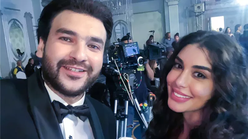 كريم أسامة مذيعا فى مسلسل 