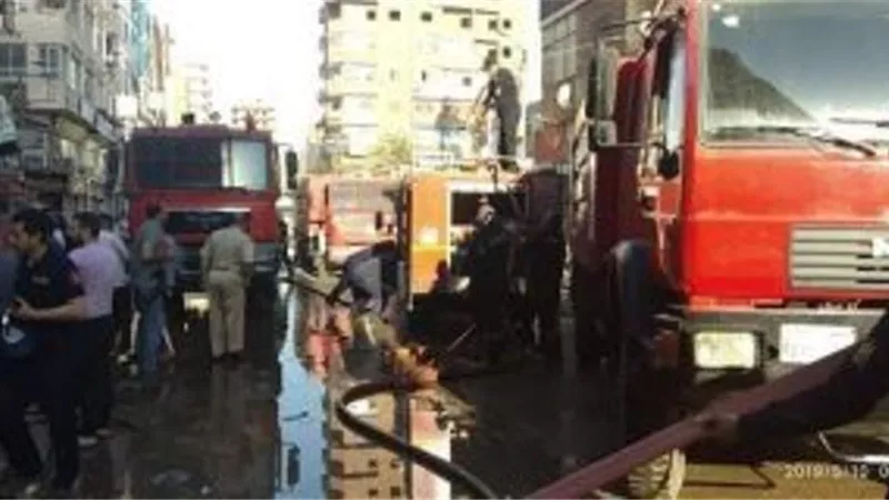 السيطرة على حريق بمحول كهرباء بمحطة رى 12 بمركز بدر بالبحيرة
